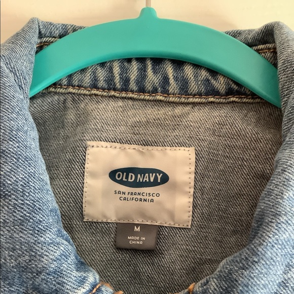 Old navy Jean vest - Picture 2 of 3